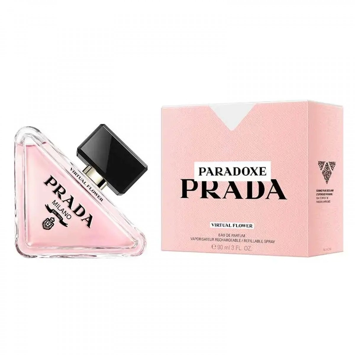 Парфумована вода Prada Paradoxe Virtual Flower для жінок — edp 90 ml, фото 1