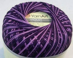 YarnArt Violete Melange (Віолет Меланж) No 68 (Пряжа мерсеризована бавовна, нитки для в'язання)
