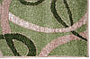 Сучасний зелений овальний килим KIWI 02582B Beige-L. Green, фото 4