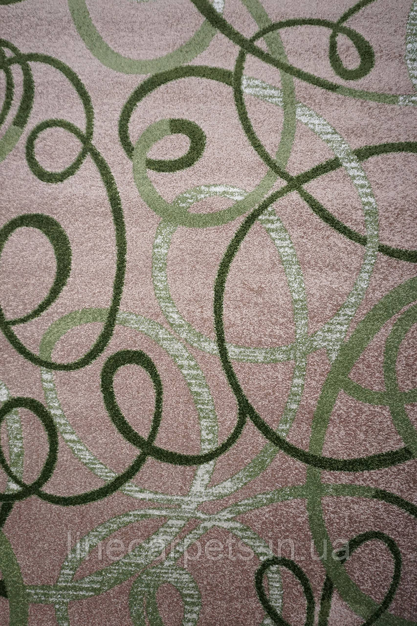 Сучасний   килим KIWI 02582A Beige-L.Green
