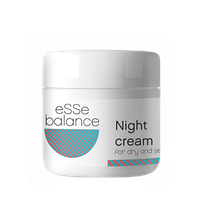 "Крем нічний для сухої та чутливої шкіри"