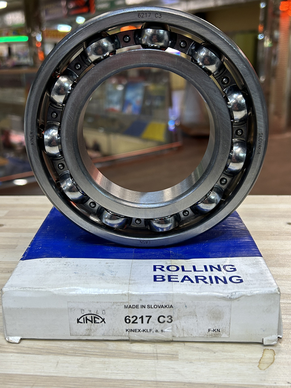 Підшипник 6217 С3 (85*150*28) KINEX SLOVAKIA ORIGINAL!!!, фото 1