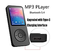 MP3 Плеєр Rock Star 01B 1.8" Bluetooth 5.4 HI FI 64gb із зовнішнім динаміком Type C, фото 3