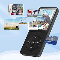 MP3 Плеєр Rock Star 01B 1.8" Bluetooth 5.4 HI FI 64gb із зовнішнім динаміком Type C, фото 7
