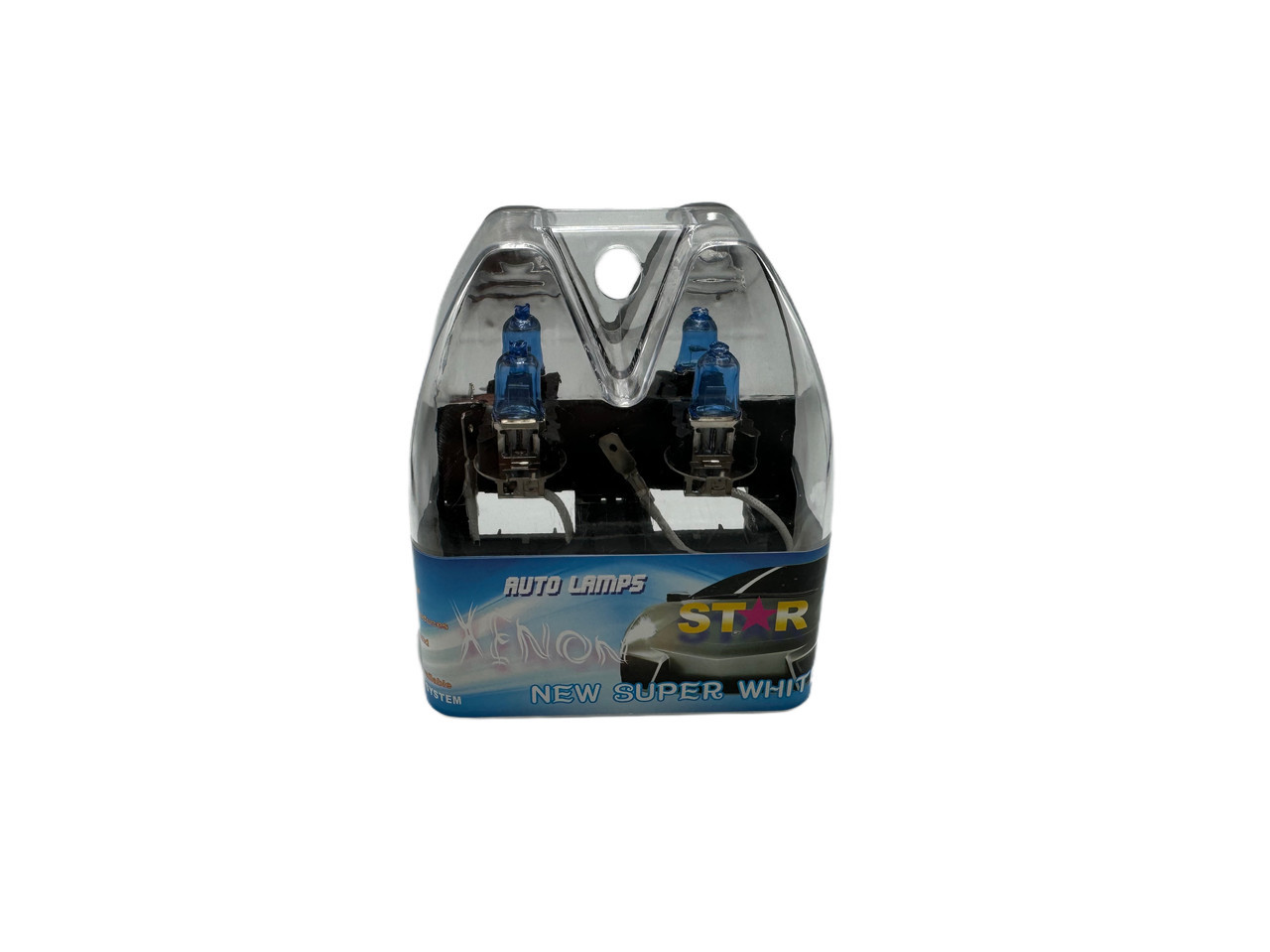 Галогенна лампа Star Xenon H3 12V 100W super white комплект (S1241H3) kL., фото 1