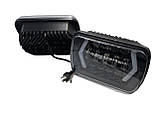 Фари led 5X7 дюйма 75W ближній дальній та поворот Jeep Ваз Nissan Land Rover 20 7 14см 12 24V (lJLS5938) kL., фото 4