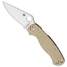 Ніж складаний Spyderco Para Military 2 CPM CRU-WEAR Micarta, Колір: Brown, C81MPCW2