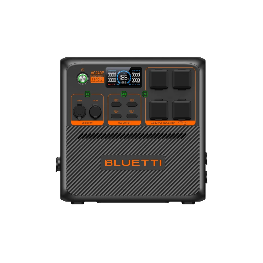 BLUETTI AC240P Розширювана Електростанція | 2400 Вт 1843 Вт·год
