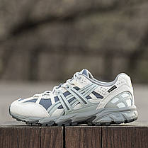 Зимові Чоловічі Кросівки Asics Gel-Sonoma 15-50 Gore-Tex / Асікс Гел-Сонома 15-50 Гор Текс Сірі з Бежевим, фото 5