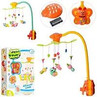 Дитяча музична карусель-проектор на ліжечко (з керуванням) 2 кольори (2014-13-31)