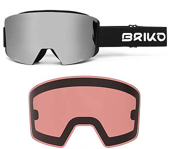 Гірськолижна маска Briko Gara Vulcano FIS 8.8 FIS Cat.S2 + Lens Cat S1