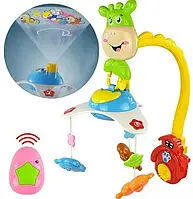 Дитяча музична карусель-проектор на ліжечко (з керуванням) Learning Fun (35601)