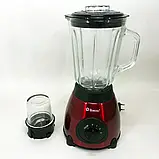Блендер стаціонарний із кавомолкою DOMOTEC MS-6611 1000 Вт, Блендер для дитячого пюре, Блендер для дому, фото 7