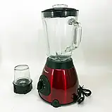 Блендер стаціонарний із кавомолкою DOMOTEC MS-6611 1000 Вт, Блендер для дитячого пюре, Блендер для дому, фото 4
