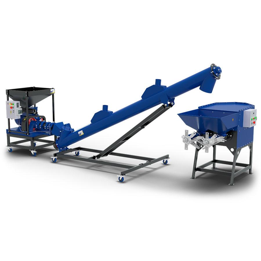 Лінія переробки сої 300кг за годину