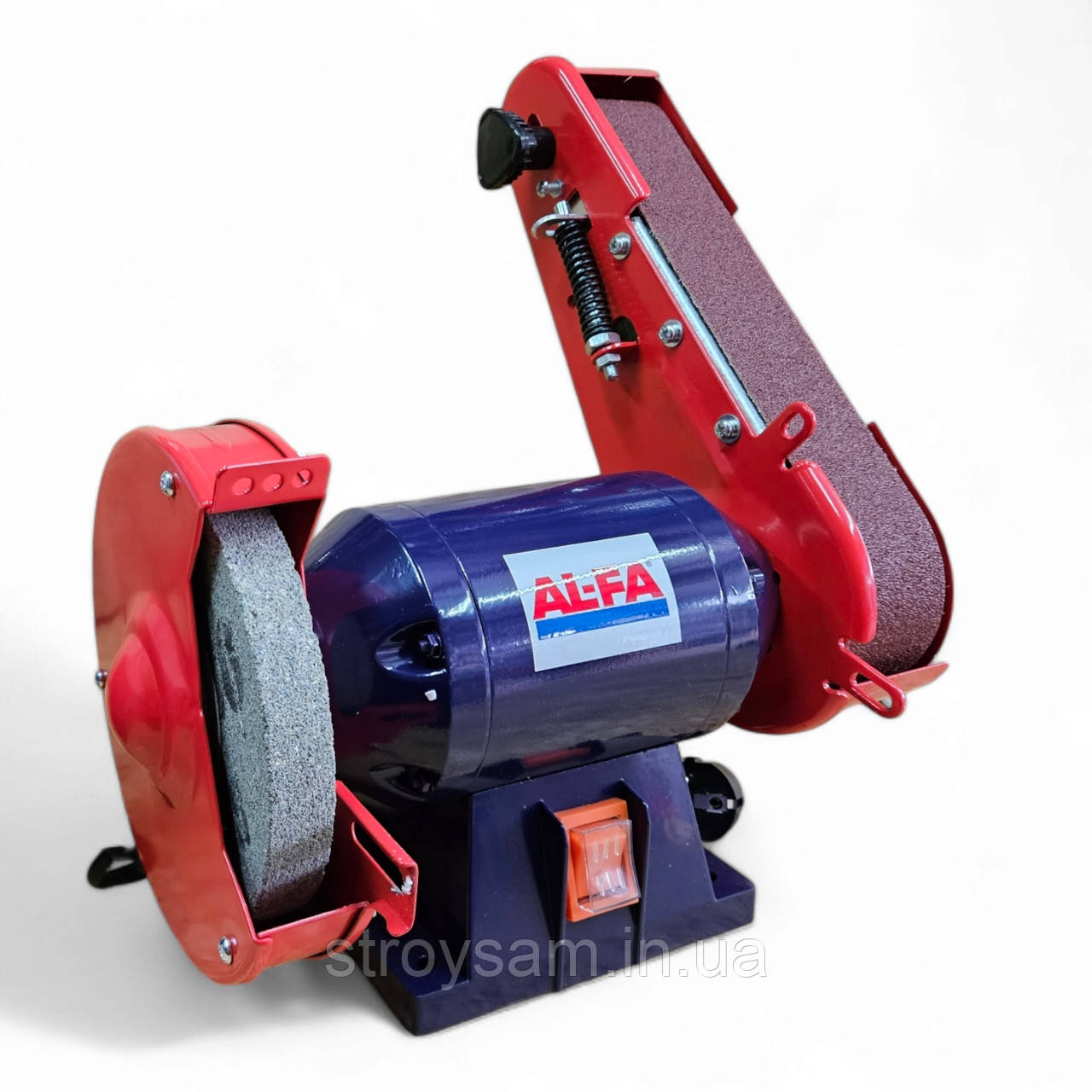 Точильний верстат наждак 150 мм 1850 Вт AL-FA, фото 1