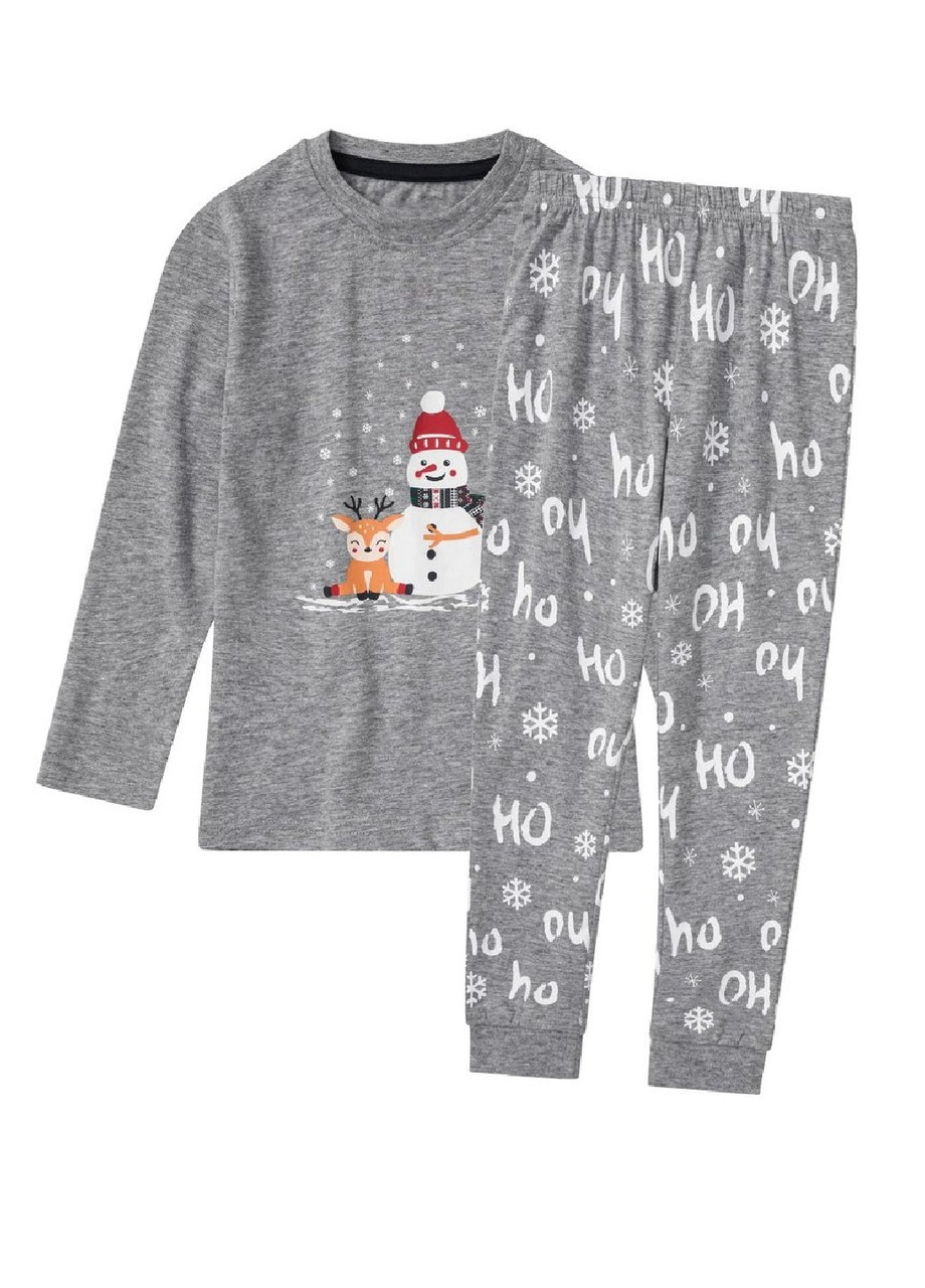 Піжама дитині 98-104 см новорічна з довгим рукавом