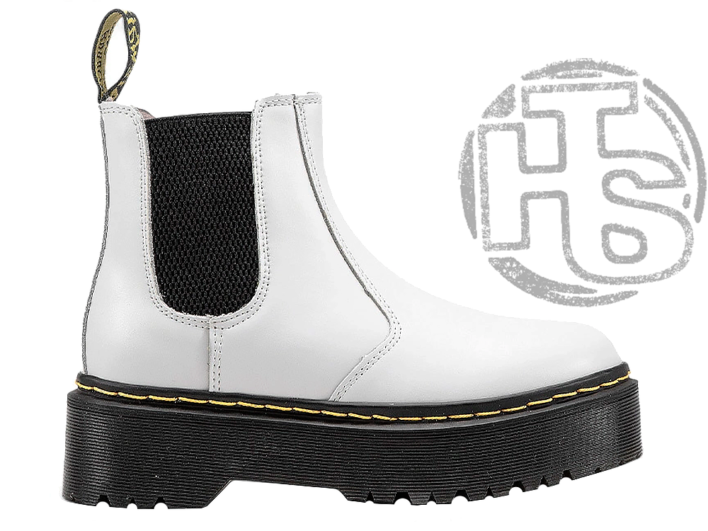 Жіночі черевики Dr. Martens 2976 Chelsea Boots White ALL04993