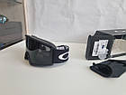 Гірськолижна маска Oakley Target Line L Matte Black Лінза S3 Dark Grey, фото 6