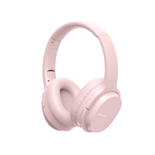 Навушники бездротові Havit HV-I62 рожевий, фото 1
