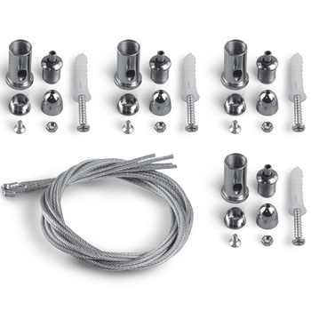Трос Комплект кріплення для підвісного монтажу LED панелей Videx