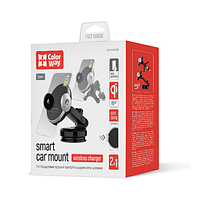 Зарядний пристрій Dashboard+Air Vent ColorWay CW-CHAW039Q-BK, фото 3