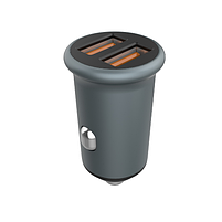 Автомобільний зарядний пристрій ColorWay CW-CHA036Q-GR 2USB 3,0A 36W QC сірий, фото 8