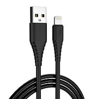 Зарядний пристрій мережевий USB + кабель Lightning 2,0A 10W чорний ColorWay CW-CHS012CL-BK, фото 6