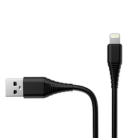 Зарядний пристрій мережевий USB + кабель Lightning 2,0A 10W чорний ColorWay CW-CHS012CL-BK, фото 4