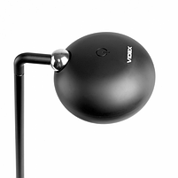 Лампа настільна LED 3W 3000-5500K 220V з акумулятором чорний VLE-TF18B Videx, фото 3