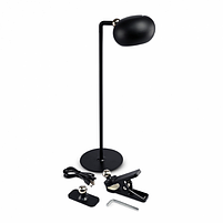Лампа настільна LED 3W 3000-5500K 220V з акумулятором чорний VLE-TF18B Videx, фото 8