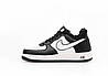 Зимові кросівки Nike Air Force Low Winter White Black Білі з чорним Взуття Найк Аір Форс теплі хутро унісекс, фото 4