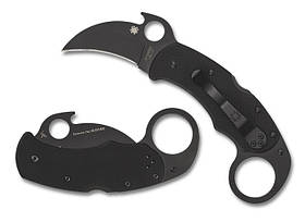 Ніж складаний Spyderco Karahawk G10/VG10 PE, Колір: Black, C170GBBKP