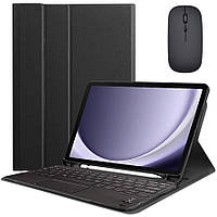 Чохол-клавіатура Smart Cover + Мишка для Samsung Galaxy Tab A9 Ukr+Ru+En Black