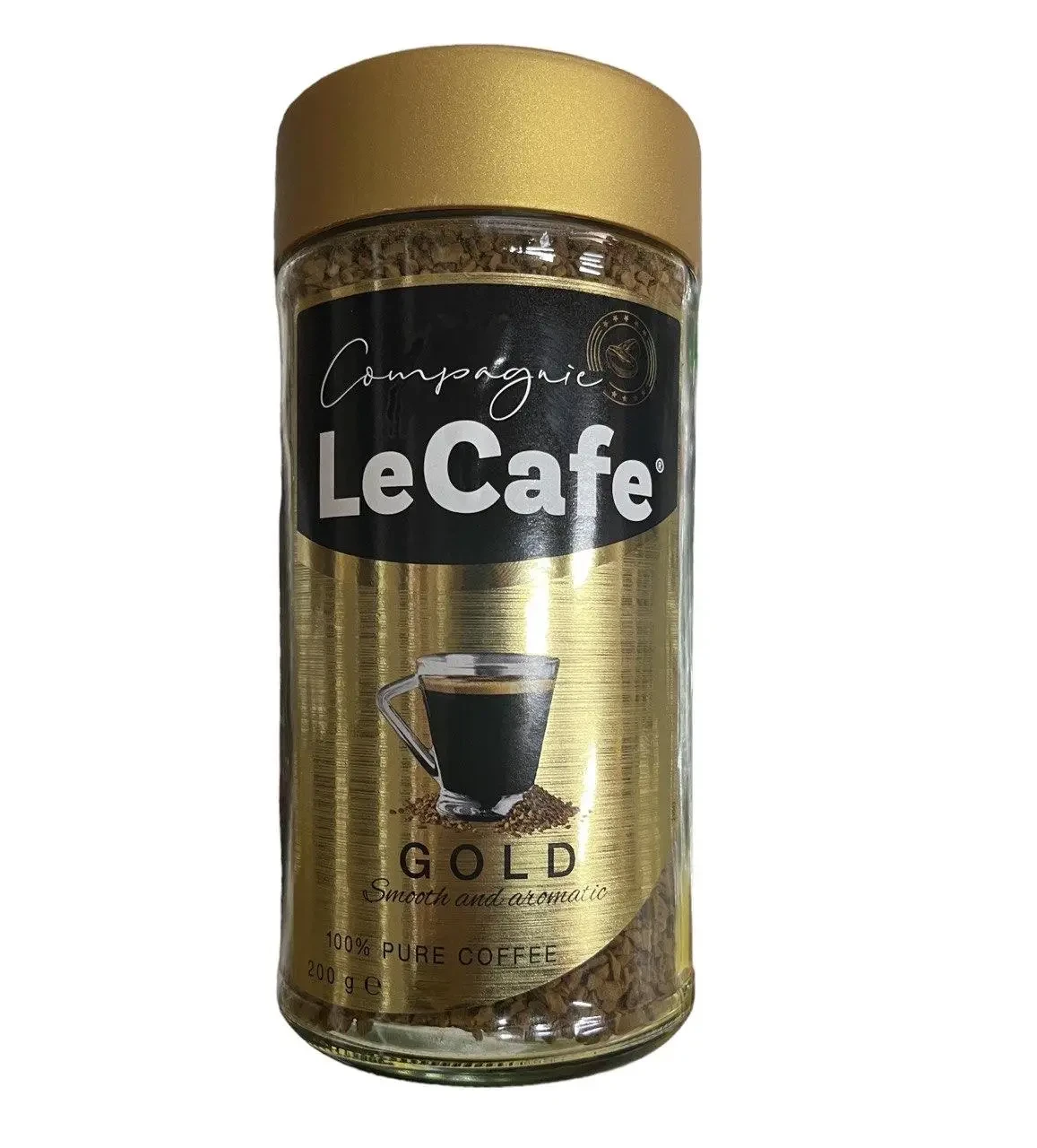 Кава розчинна Le Cafe Gold скло 200 г, фото 1