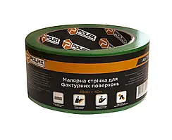 Малярна клейка стрічка Polax для фактурних поверхонь 48 мм х 40 м