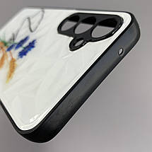 Чохол для Samsung Galaxy S23 FE чохол з колоском і волошкою на телефон самсунг с23 фе білий f8e, фото 6