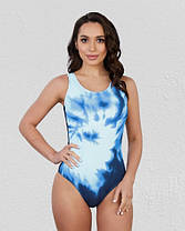Купальник слитный    Samegame 521 Макария голубой(В НАЛИЧИИ ТОЛЬКО 42 44 46 48 50 УКР р-ры), фото 2