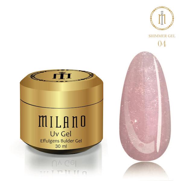 Гель для наращивания SHIMMER POLY GEL 30 ml 04 гель з шимером