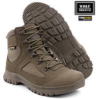 Тактические женские берцы хаки нубук "SML PRO", армейские демисезонные зеленые ботинки (полуберцы) для ВСУ