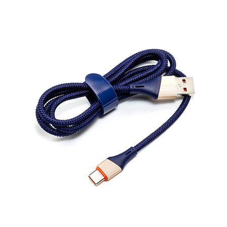 Кабель USB - Type-C LDNIO LS631 30W 1м синій, фото 2