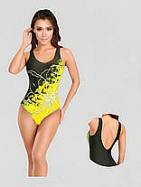 Купальник слитный Fuba 7802 Марина желтый(В НАЛИЧИИ ТОЛЬКО 48 УКР р-ры), фото 2