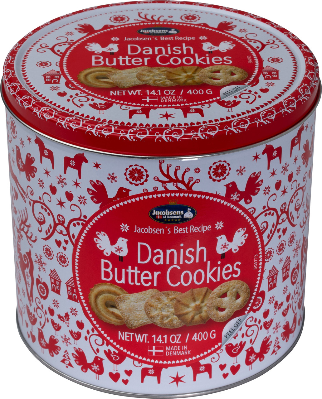 Печиво Вершкове Jacobsens Danish Butter Cookies у ж/б 454 г Данія