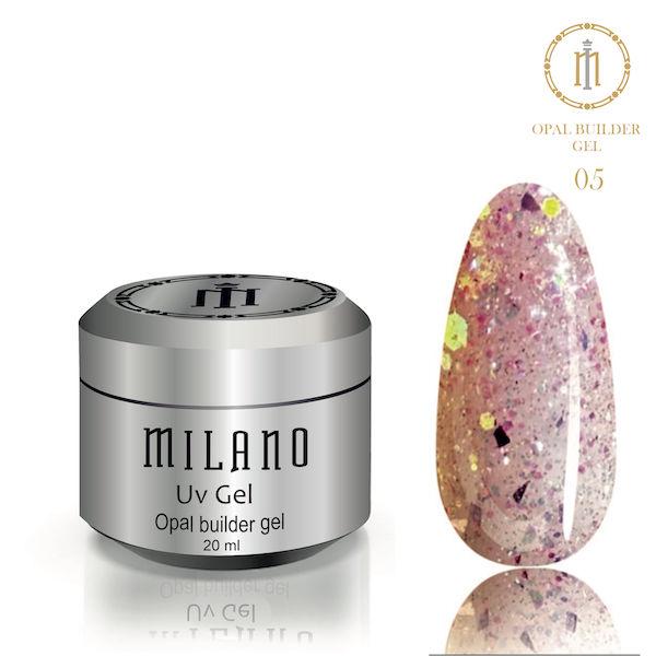 Гель для нарощування Opal Builder Gel Milano 20ml № 05