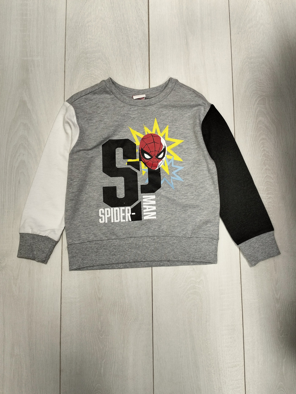 Світшот сірий Spiderman Marvel 104, 110см, фото 1