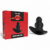 Анальна пробка ТУНЕЛЬ силіконова з отвором іграшка для ануса Anal Plug Tunnel Erospace, фото 8