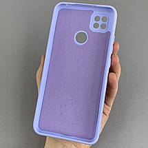Чохол для Xiaomi Redmi 9C матовий із захистом камери чохол на телефон сяомі редмі 9с бузковий cfa, фото 3