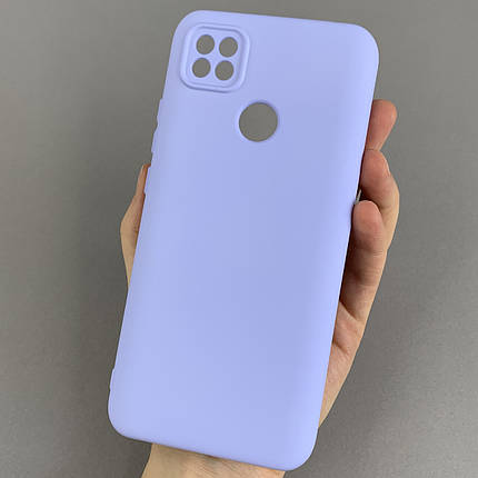 Чохол для Xiaomi Redmi 9C матовий із захистом камери чохол на телефон сяомі редмі 9с бузковий cfa, фото 1