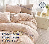 Фланелевое постельное белье евро размер/Комплект постельного белья/постельное белье, фото 5