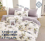 Фланелевое постельное белье евро размер/Комплект постельного белья/постельное белье, фото 7